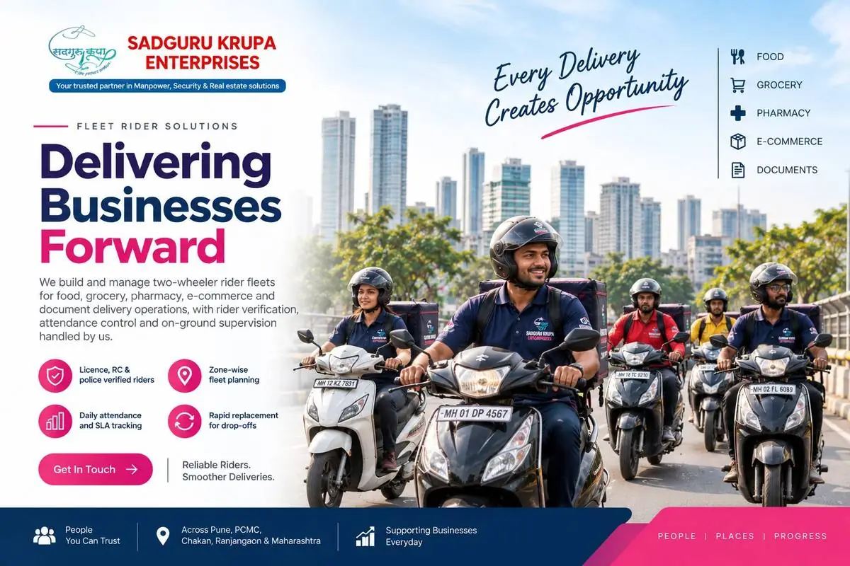 Fleet Riders provided by Sadguru Krupa Manpower