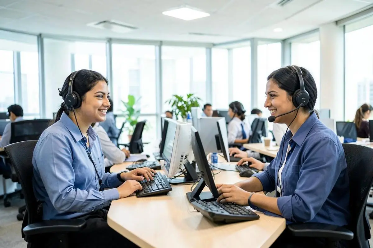 Telecallers provided by Sadguru Krupa Manpower